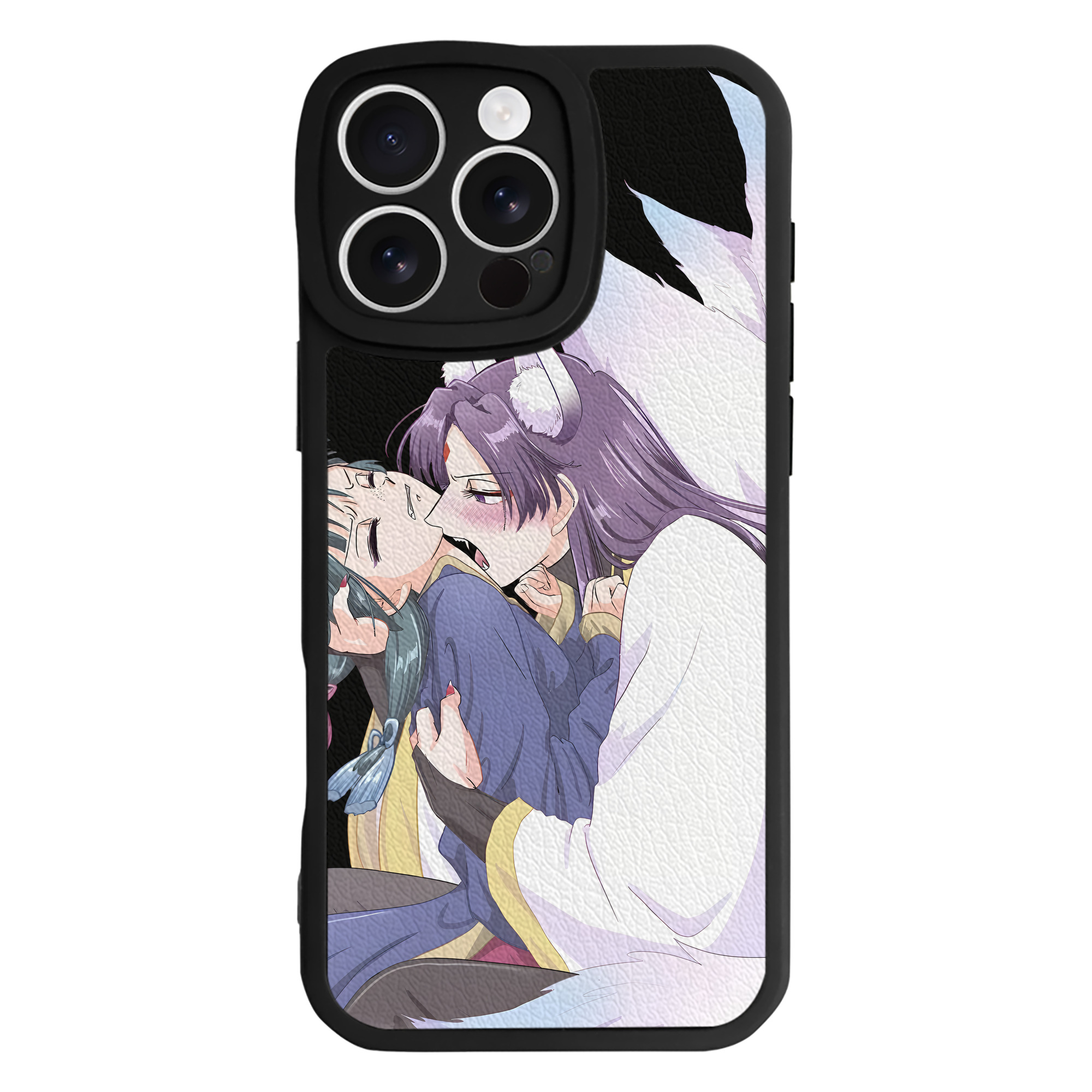 （画像用） 薬屋のひとりごと The Apothecary Diaries 【iPhone 16シリーズ対応】シリコンスマホケース（レザー調） 材質：シリコン